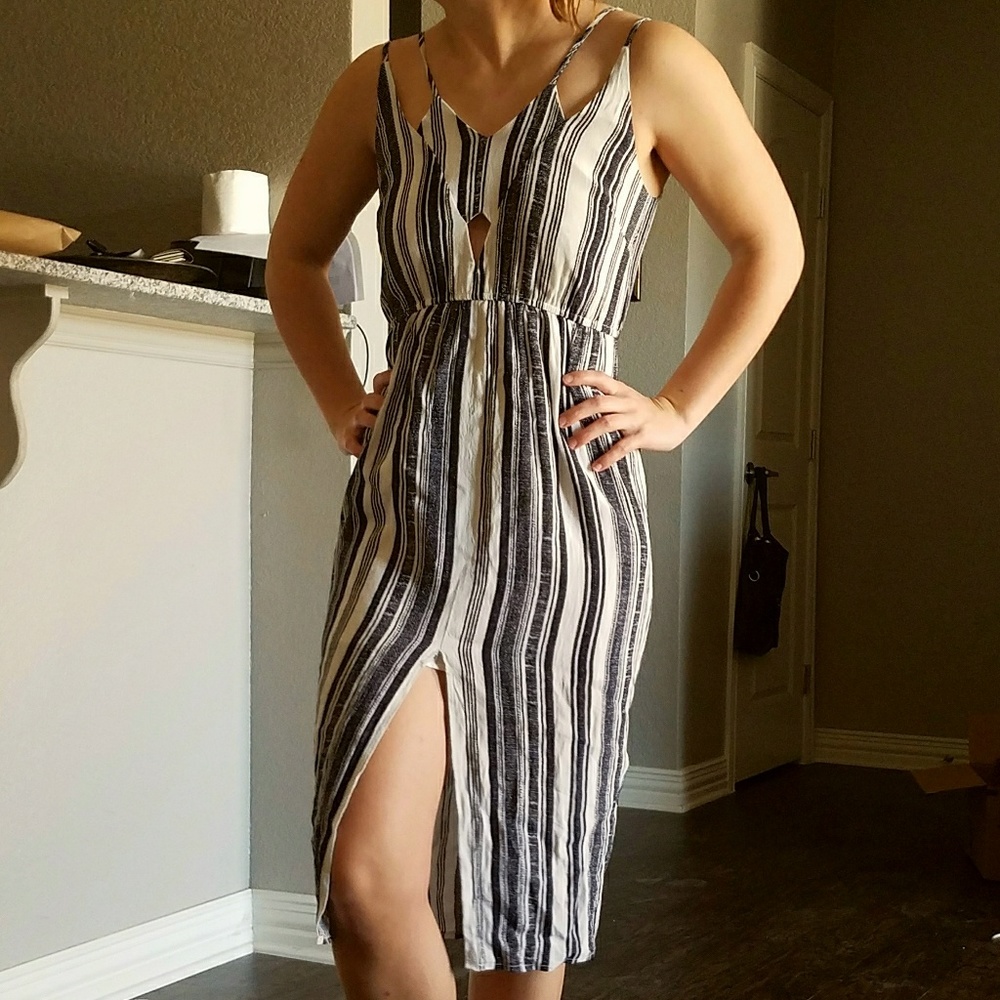 Blue stripe Dress!